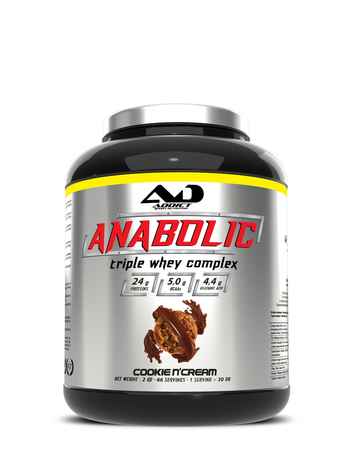 Addict Nutrition - Anabolic Triple Whey Complex
