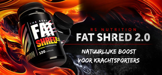RS NUTRITION FAT SHRED 2.0: NATUURLIJKE BOOST VOOR KRACHTSPORTERS