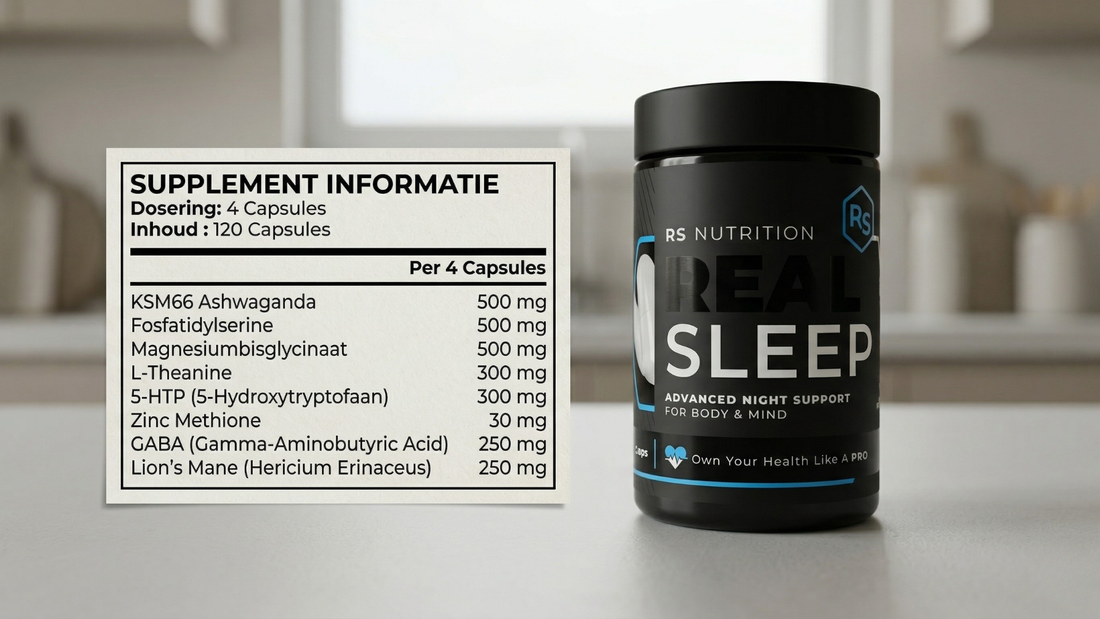 slaap supplement zonder melatonine met transparante doseringen