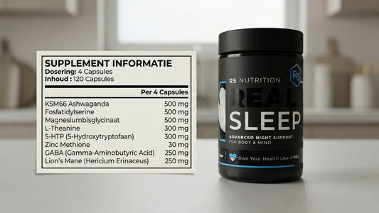 slaap supplement zonder melatonine met transparante doseringen