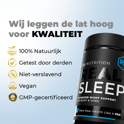Hoogwaardige formule voor diepe en herstellende slaap