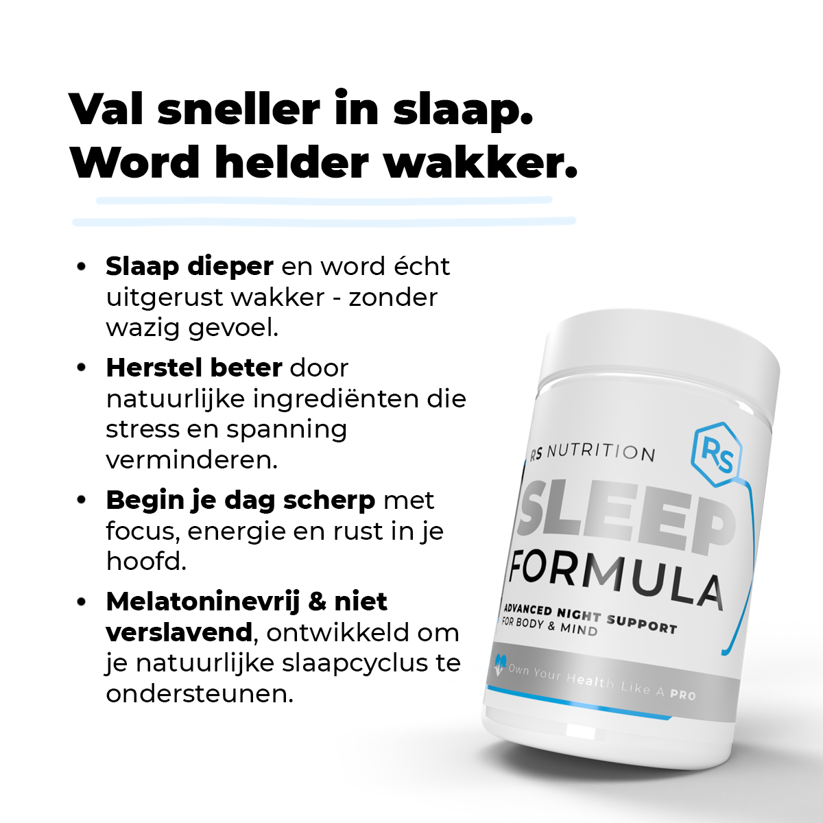 RS Melatoninevrije slaapformule