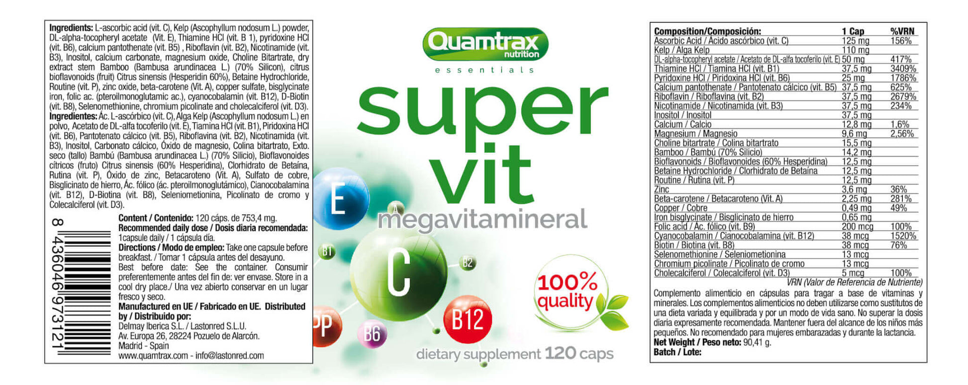 42 Super Vit 120caps 18,5 x 7