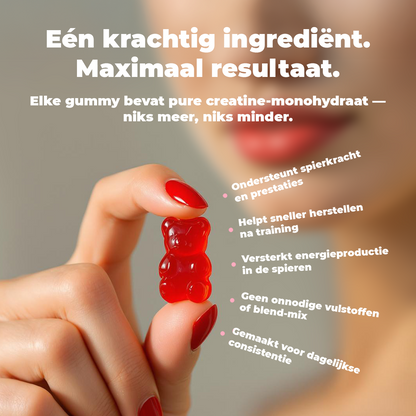 Juicy Strawberry Creatine Gummies