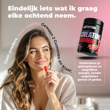 Juicy Strawberry Creatine Gummies