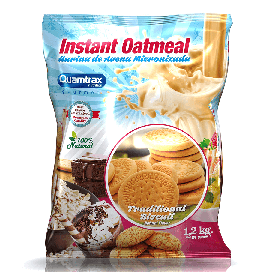 Bolsa Instant Oatmeal Traditional Biscuit Galleta 1,2kg kopie