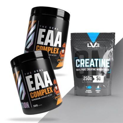 creatine deal eaa 2potjes met gratis creatine deal