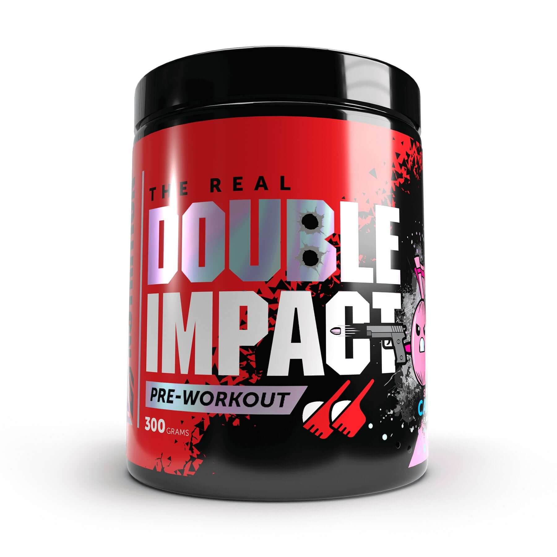 double impact pre workout sour candy