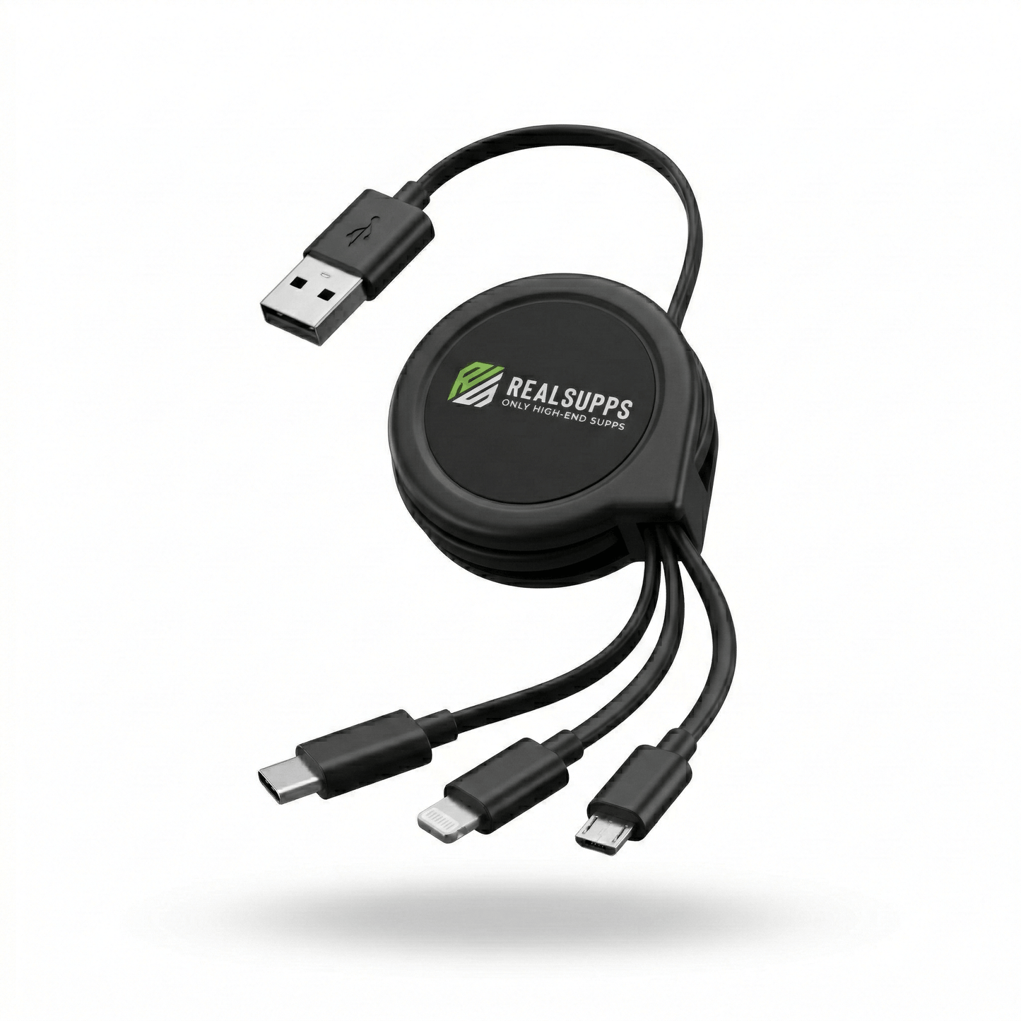 RealSupps 3 in 1 USB oplader