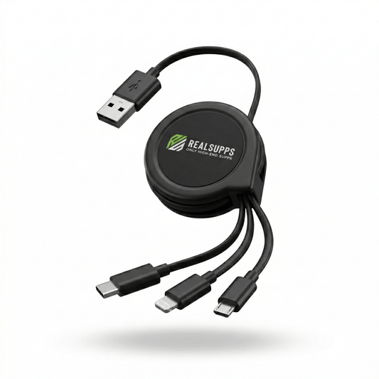 RealSupps 3 in 1 USB oplader