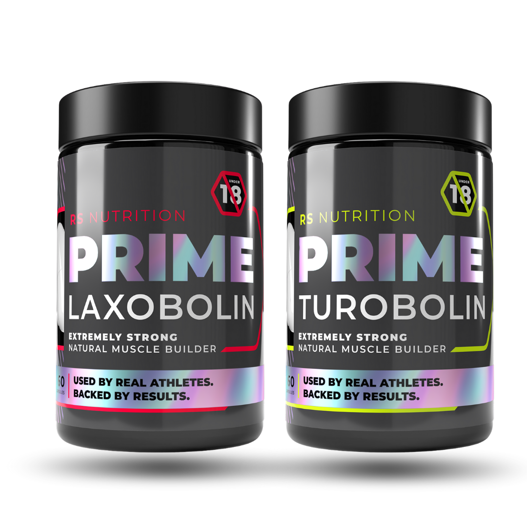 Laxobolin en turobolin potjes naast elkaar