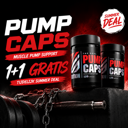 RS Nutrition Pump Caps 1 + 1 Gratis!