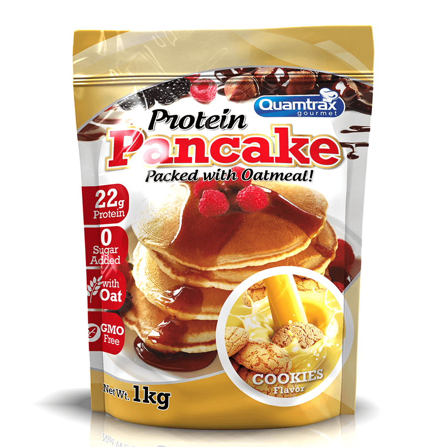 Quamtrax Pancake Gourmet BAG1k COOKIE FRONT