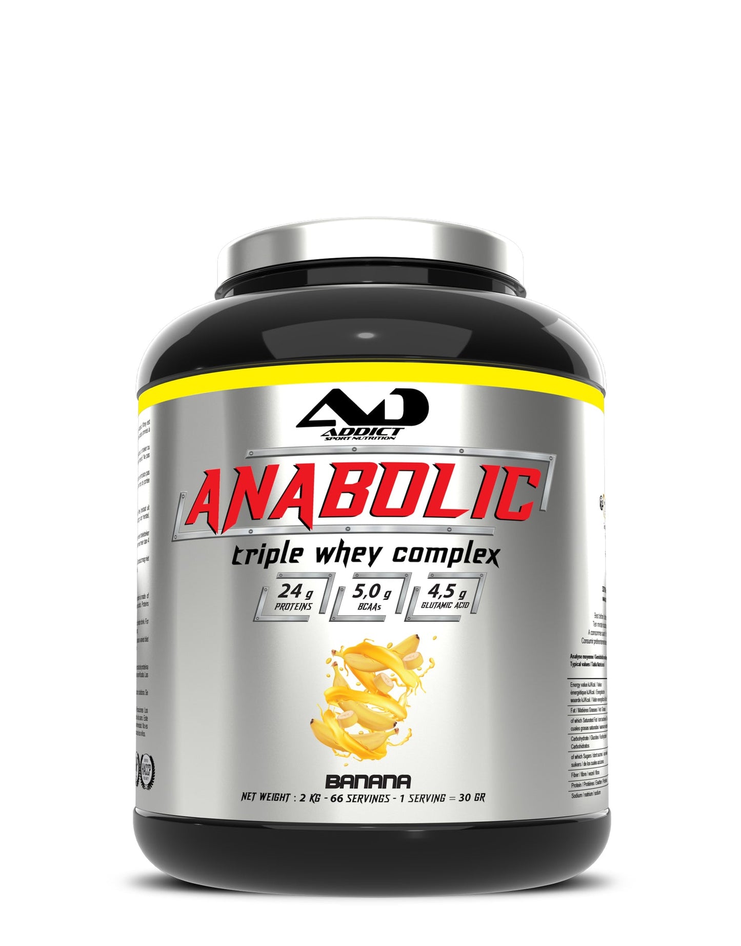 Addict Nutrition - Anabolic Triple Whey Complex