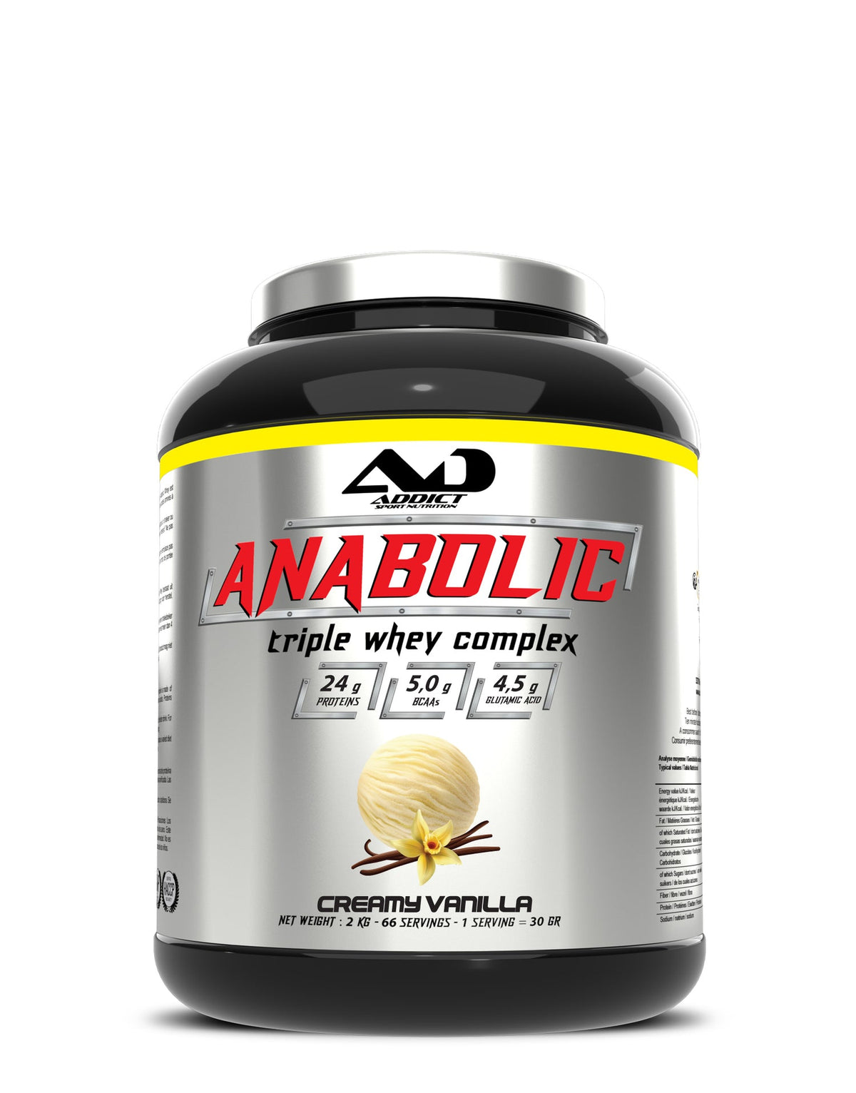 Addict Nutrition - Anabolic Triple Whey Complex