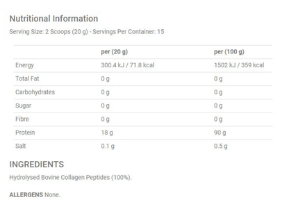 Applied Nutrition Collagen Peptides 300 gram