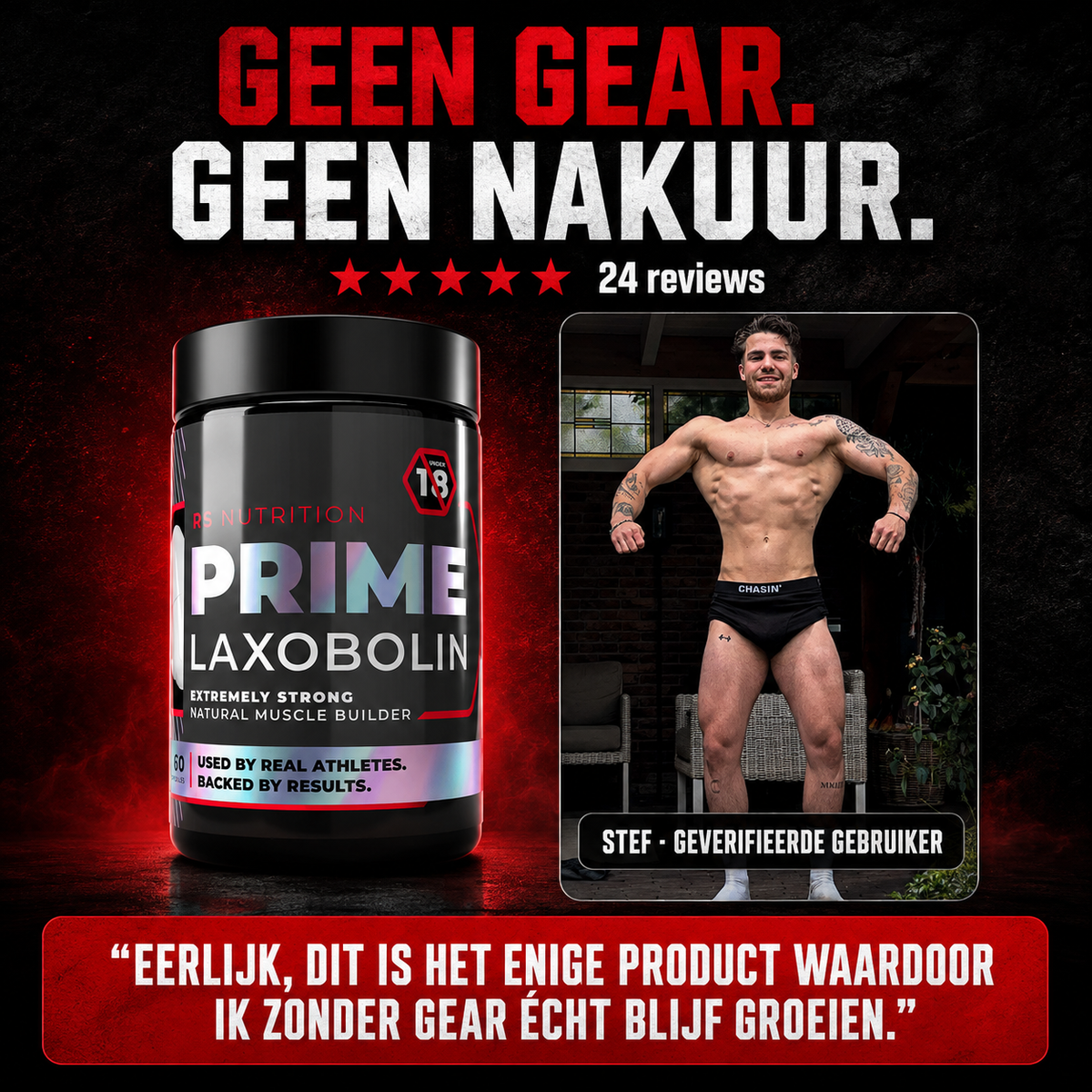 Prime Laxobolin — Natural Muscle Builder