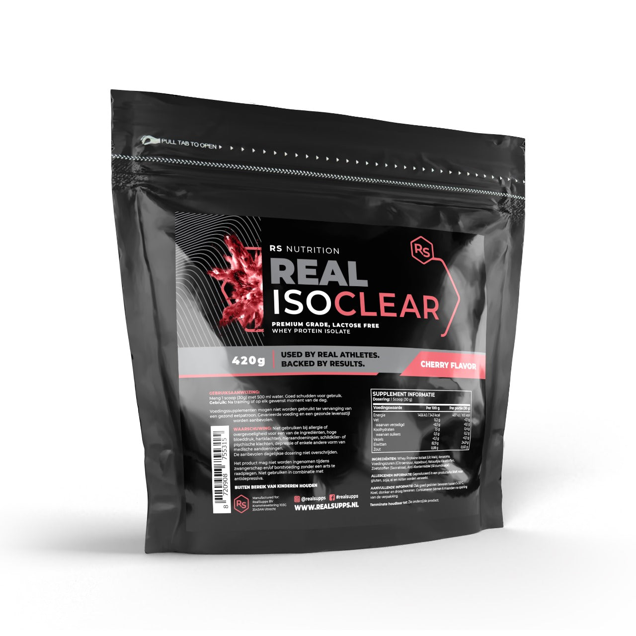RS Nutrition Iso Clear Cherry