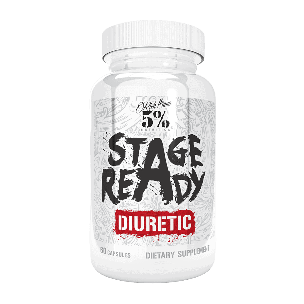 Rich Piana 5% Nutrition Stage ready Diuretic