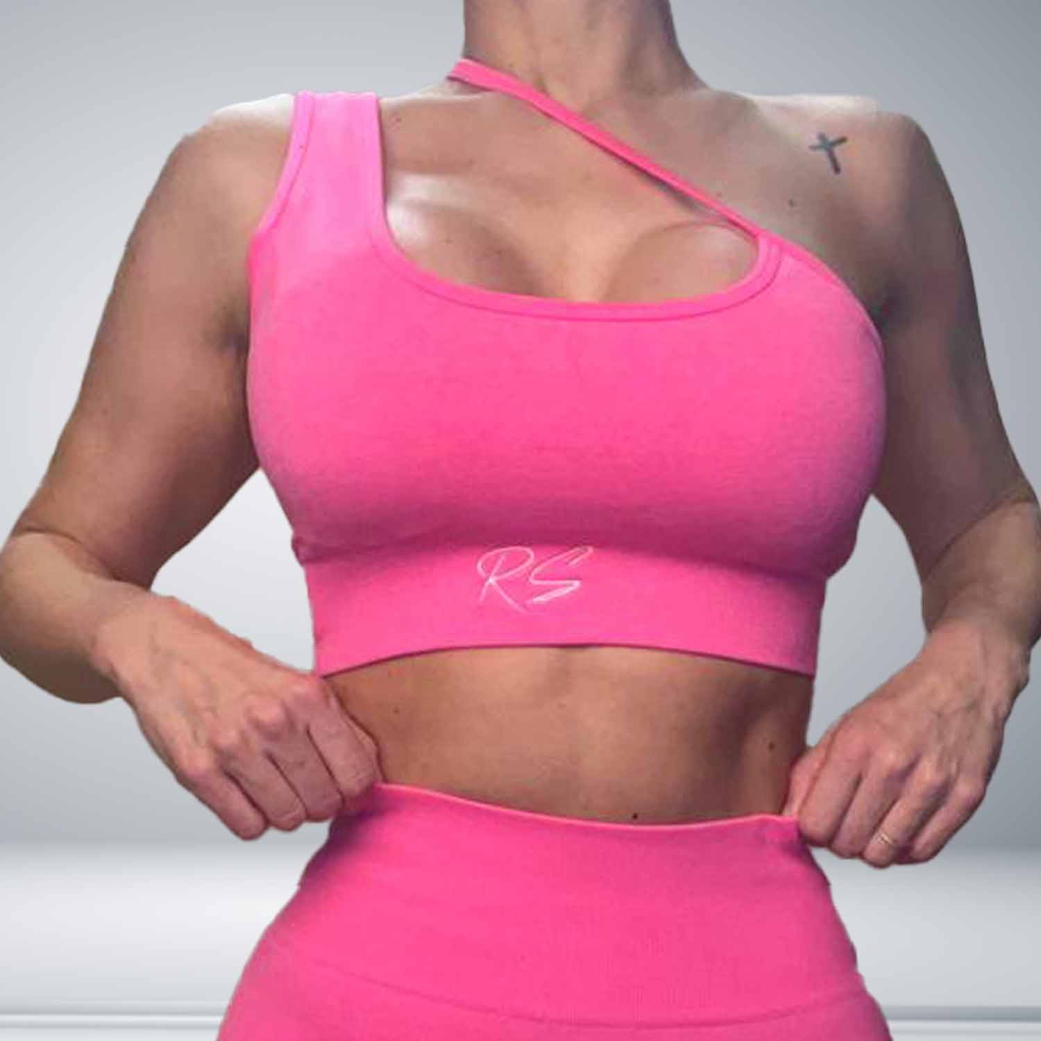 yoga top pink